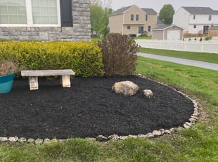 Mulching by Chris Grimes for Thomas L. in Delaware, OH