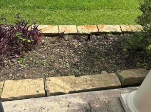 Weeding by Kenneth Frazier for May P. in Seabrook, TX
