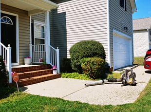 Bush Trimming by Chris Thomas for Helen B. in Chester, VA