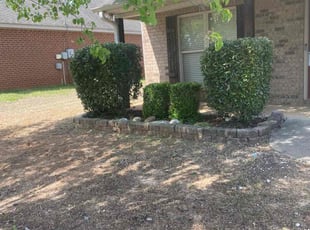 Bush Trimming by Monte Rasheed for Cory S. in Moody, AL