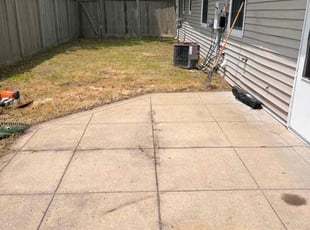 Leaf Removal by Justin Eballar for Rosalia A. in Norfolk, VA