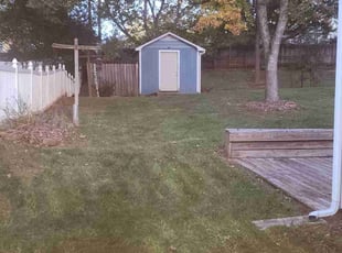 Leaf Removal by Mikal James for Darrell B. in Mint Hill, NC