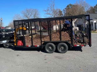 Leaf Removal by Ronald Martin for Eliza R. in Charlotte, NC