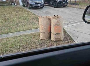 Leaf Removal by Olson Parker for Brian T. in Clinton, MD