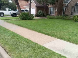 Pat M.'s Lawn Care service result