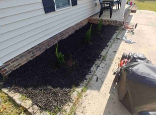 Mulching by Lucas Davis for Lucia F. in Kannapolis, NC