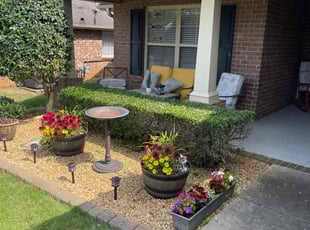 Bush Trimming by Xavier Haygood for Melanie G. in Huntsville, AL