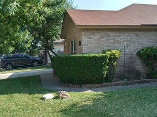 Bush Trimming by Jason Westgor for Scott W. in San Antonio, TX