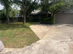 Leaf Removal by Dwight Candia for Mrs. Mark R. in San Antonio, TX