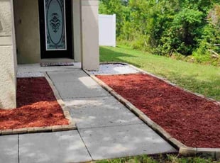 Landscaping by Michelle Baker for Manouchka K. in Land O' Lakes, FL
