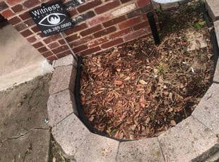 Weeding by Paul Handley for Frank D. in Broken Arrow, OK