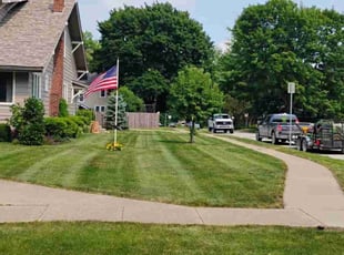 Jennifer M.'s Lawn Mowing service result