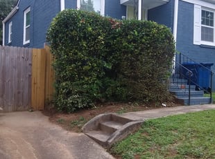 Bush Trimming by Mark Redden for Ginger J. in Atlanta, GA