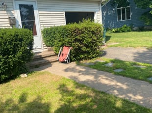 Bush Trimming by David Santiago for Christine H. in Hamden, CT