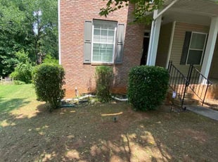 Bush Trimming by Terrance Flowers for John A. in Pineville, NC