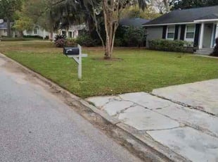 Valerie E.'s Lawn Mowing service result