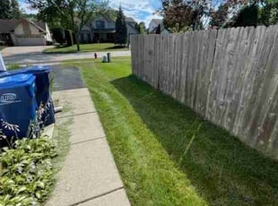 Kim B.'s Yard Cutting service result