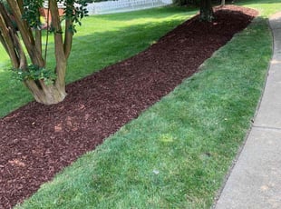 Mulching by Kunique Billups for Kiersten C. in Midlothian, VA