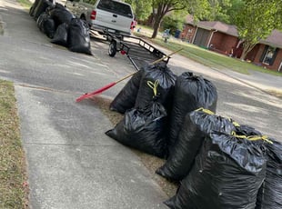 Leaf Removal by Maricela Vargas for Alice C. in Raeford, NC