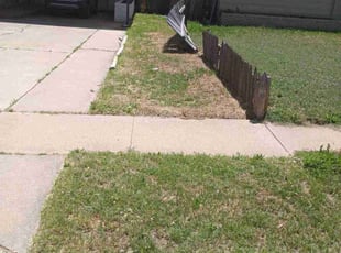 Landscaping by Dustin Fields for JC S. in Lubbock, TX