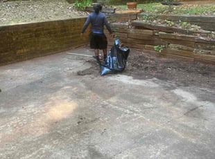 Leaf Removal by Reginald Taylor for T. C. in Kennesaw, GA