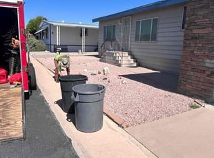Weeding by Timoteo Chilel for Lois R. in Phoenix, AZ