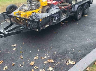 Leaf Removal by Jamil Hafeeza for MP I. in Wynnewood, PA