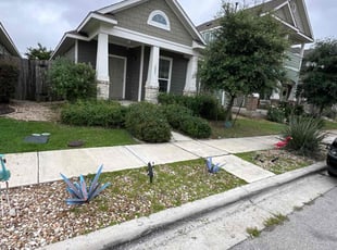 Weeding by Rene Hernandez for Jeanna W. in San Marcos, TX
