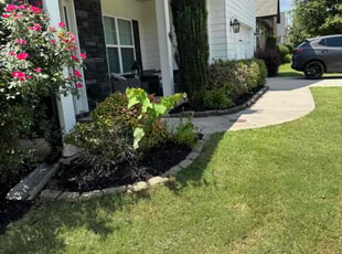 Mulching by Jason Calhoun for Shawn P. in Newnan, GA