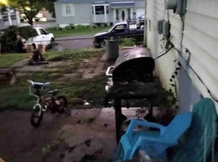 Leaf Removal by Teressa Grindel for Kevin B. in Overland, MO
