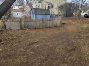 Leaf Removal by Tyrone May for Clinton L. in Manchester, CT
