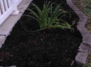 Mulching by Javis Hogan for Kevon D. in Bellevue, NE