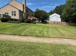 Kristy P.'s Yard Cutting service result
