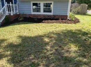 Mulching by Joe Dortch for Sheena G. in Glen Allen, VA