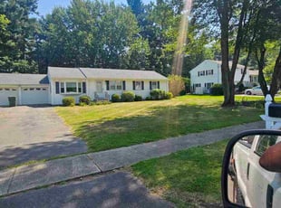 Bush Trimming by Tyrone May for Robert A. in Glastonbury, CT