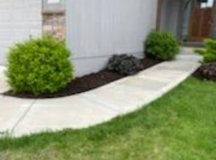 Mulching by Garrett Howell for Adam M. in Lee's Summit, MO