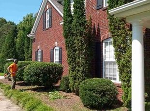 Bush Trimming by Eric Lewis for Robert A. in Waxhaw, NC