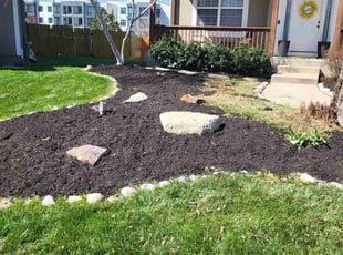 Mulching by Brian Most for Nicole N. in Olathe, KS