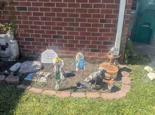 Weeding by Justin Shugrue for Jimmy S. in La Vergne, TN
