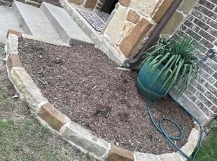 Weeding by Patrick Stewart for Shelley T. in McKinney, TX