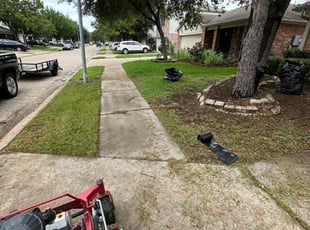 Leaf Removal by Cesar Salazar for Timothy P. in Houston, TX