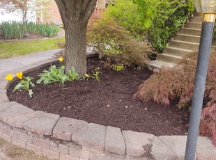 Mulching by Allan Roberts for Wynn D. in Ashburn, VA