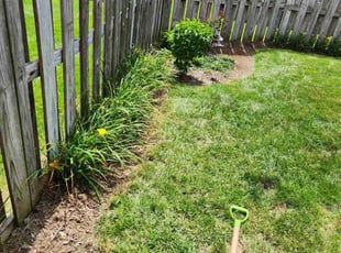 Weeding by Mark Burke for Bonnie A. in Bristow, VA