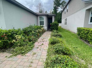 Weeding by Buck Robinson for Meredith J. in Clermont, FL