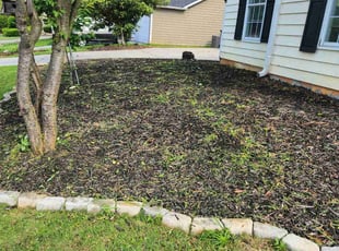 Weeding by Carlos Wright for Jian C. in Lawrenceville, GA