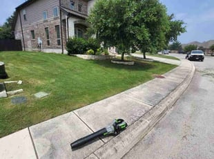 Samantha G.'s Lawn Mowing service result