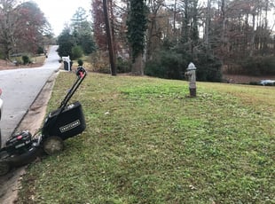 George's lawn store mower service