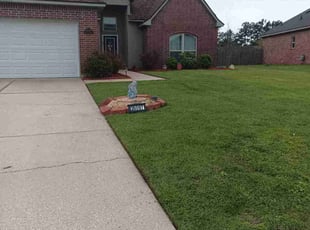 Brittney S.'s grass maintenance service result