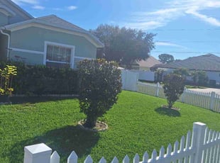 Rebecca B.'s grass maintenance service result