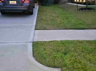Joel T.'s lawn maintenance service result